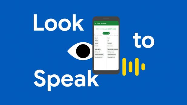 Google зробив додаток Look to Speak доступним українською мовою
