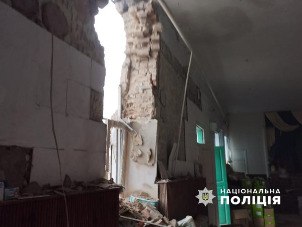 В Запорізькій області російські терористи обстріляли пункт видачі гуманітарної допомоги (ФОТО)